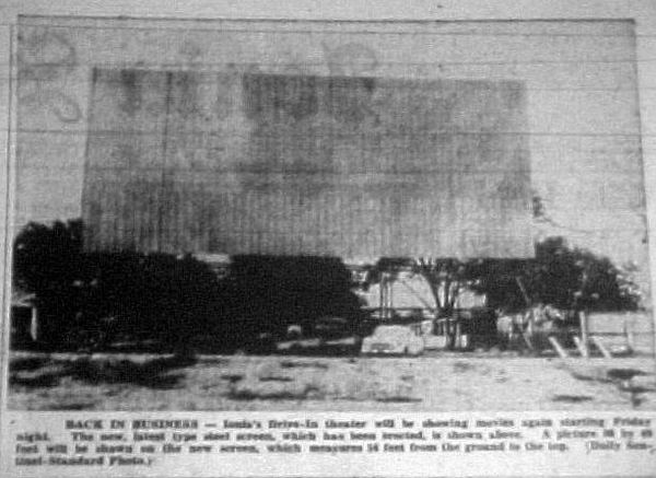 Ionia Drive-In Theatre - From Andrew The Libriarian (newer photo)